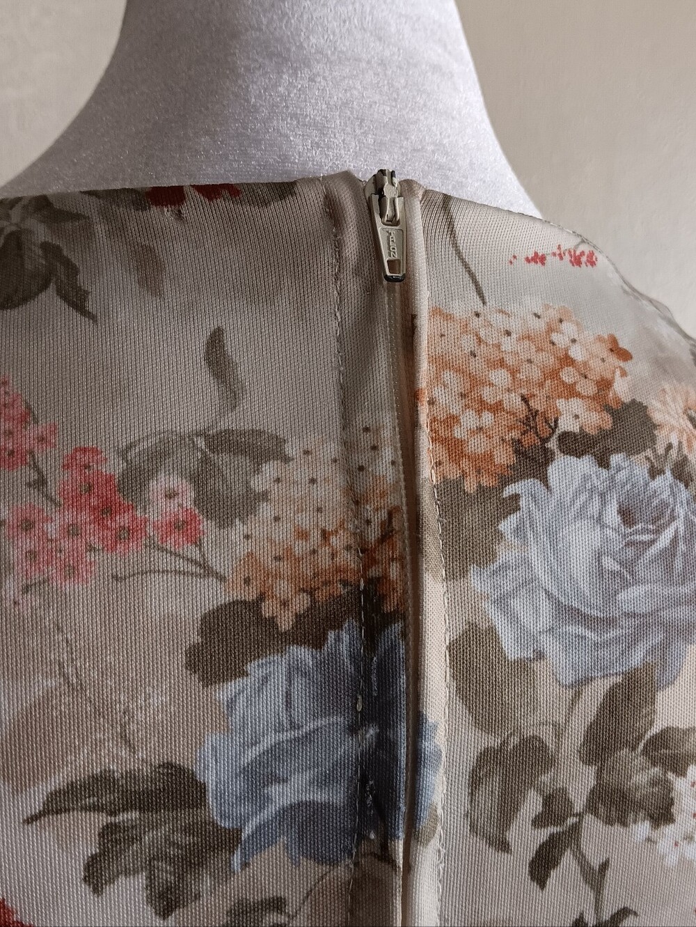 70s Handmade Floral Fairytale Dress, Approx. Sz M, Vintage Whimsical Fairycore - Picture 7 of 16